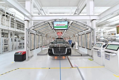 汽车头条 探访红旗h9 出生地 一汽红旗新工厂亮相